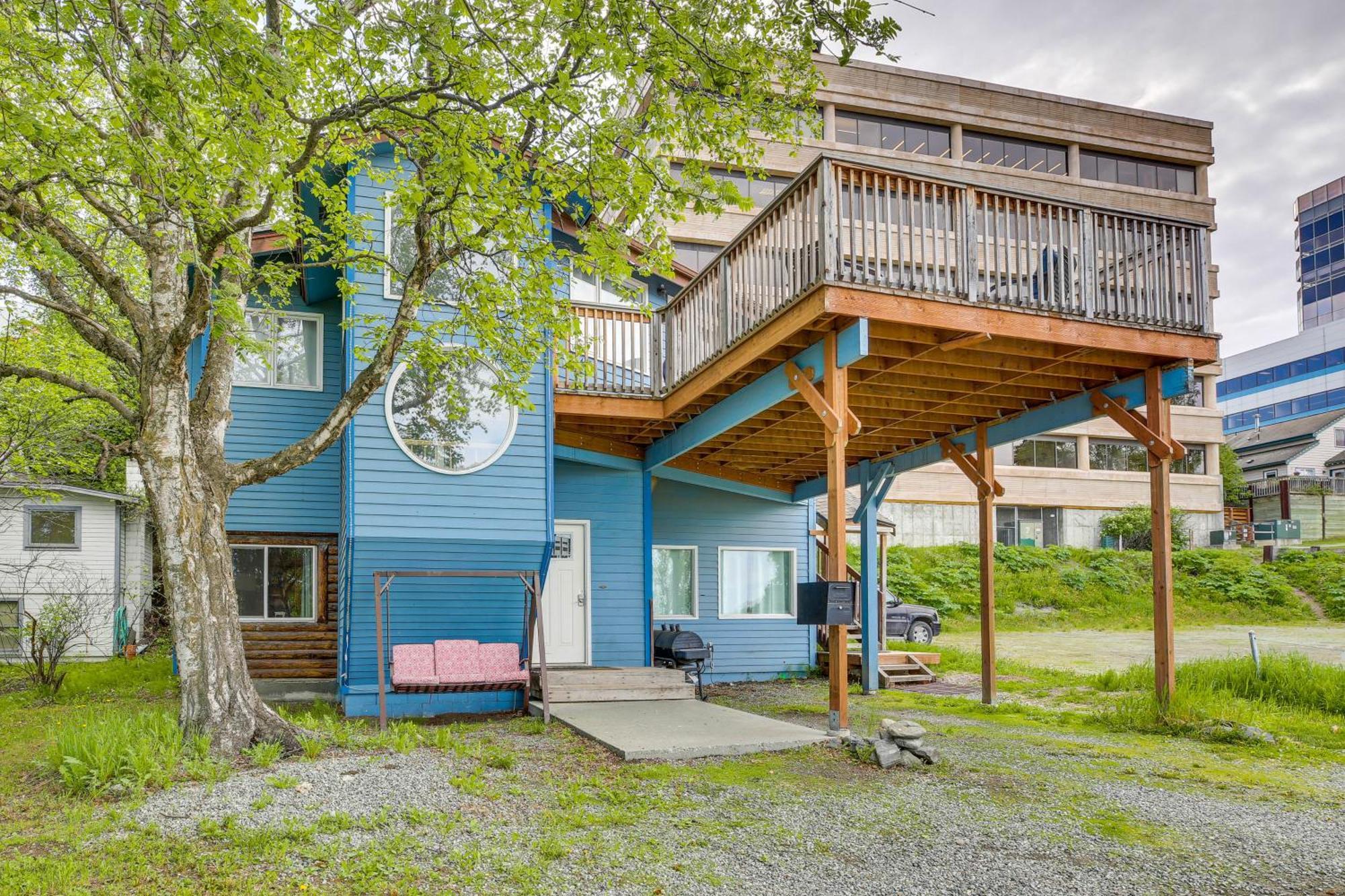 Rustic Anchorage Hideaway Walk To Coastal Trail!公寓 外观 照片